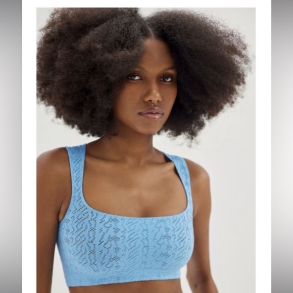 Urban Outfitters Tops - UO blue bra cropped top XL